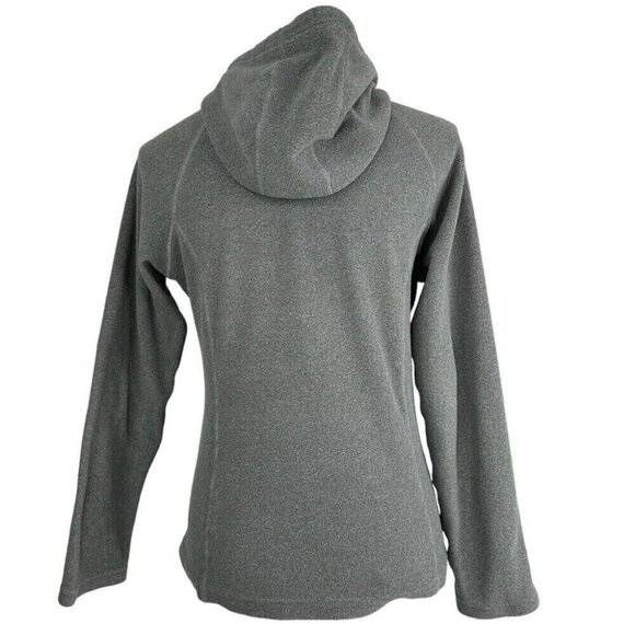 The North Face‎ Women's Grey Polartec Classic Full Zip Fleece Hooded Jacket S/37 - Picture 5 of 16